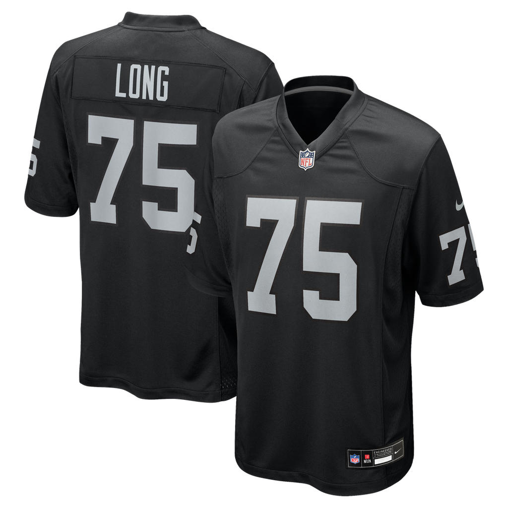 Howie Long Las Vegas Raiders Game Retired Player Jersey - Black