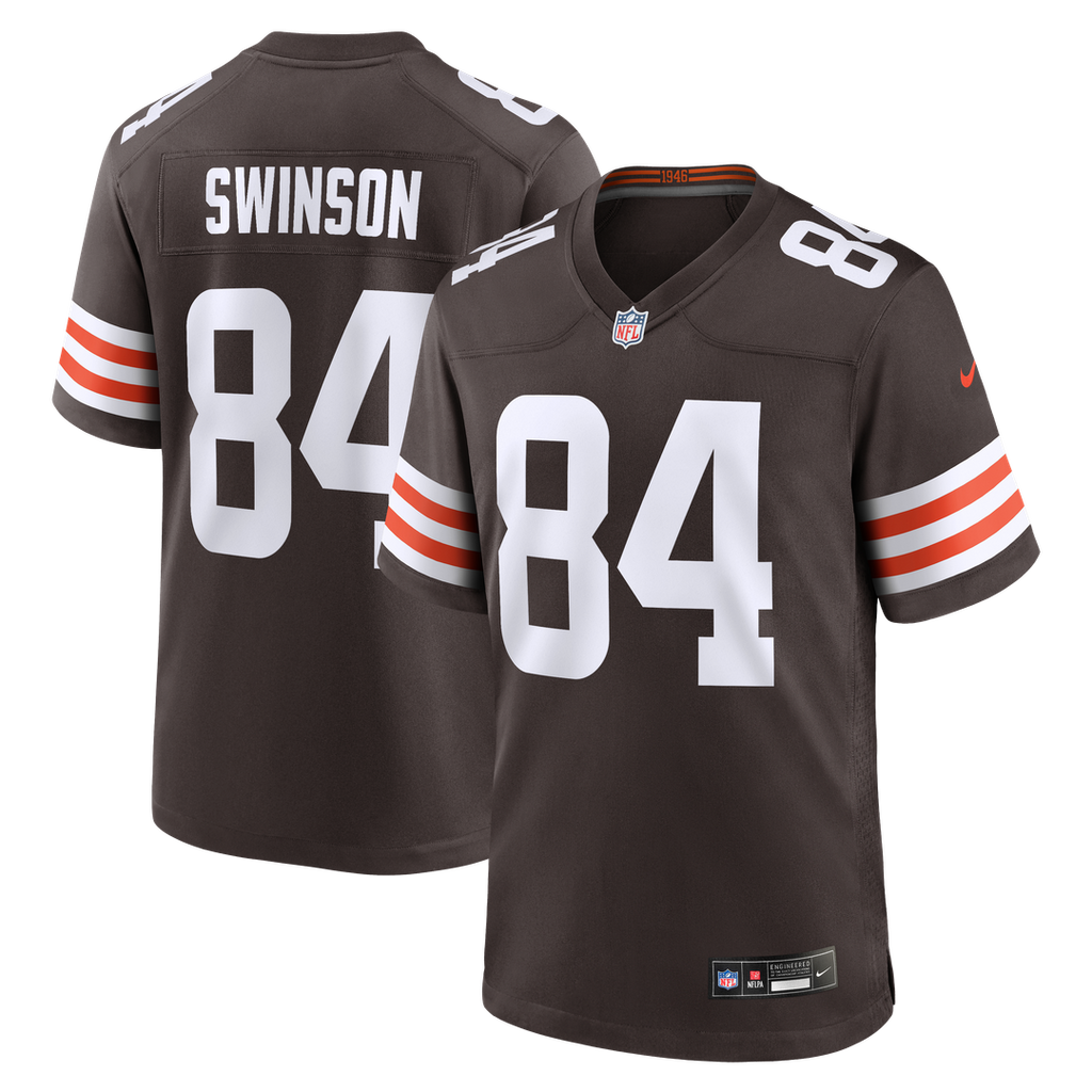 Messiah Swinson Cleveland Browns Team Game Jersey - Brown