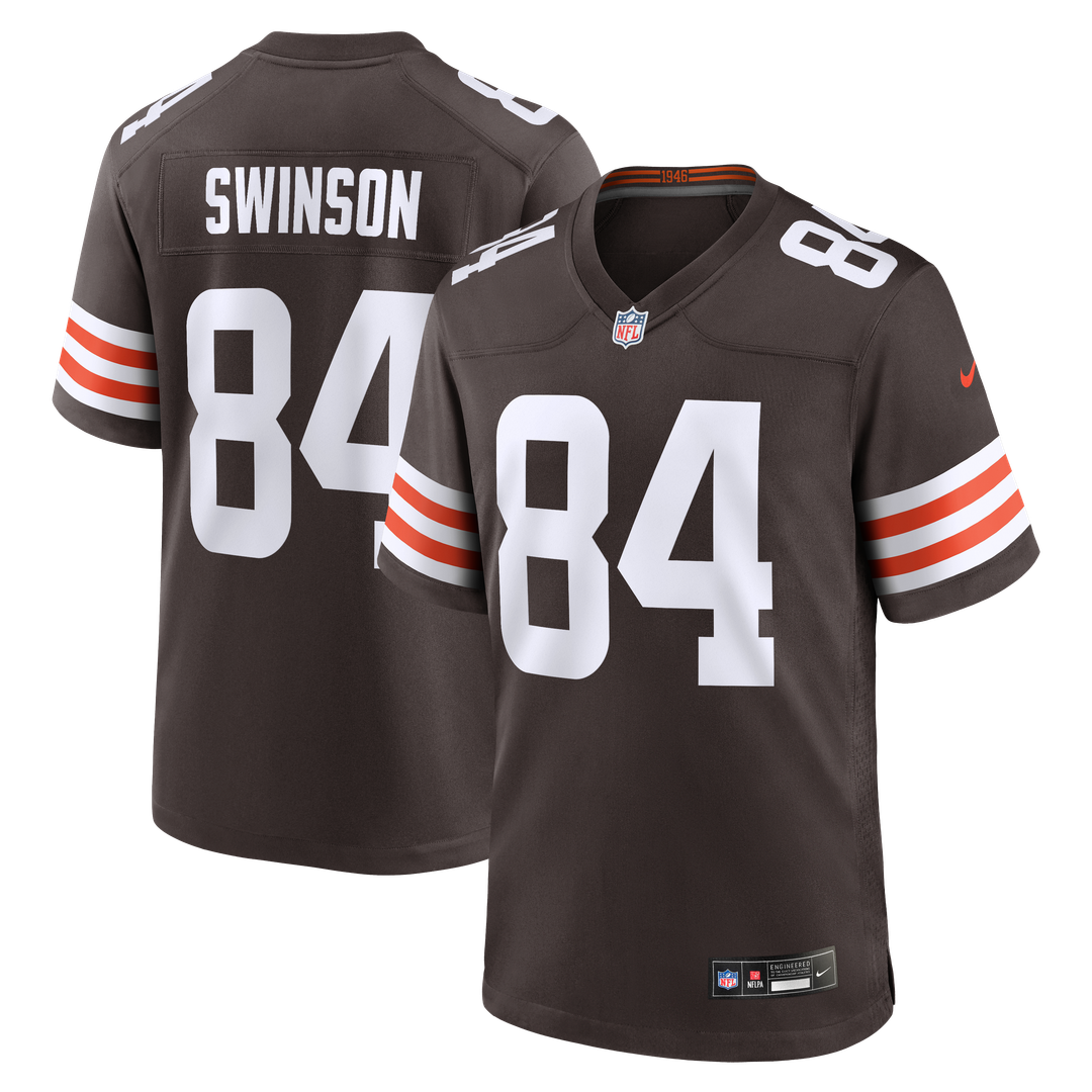Messiah Swinson Cleveland Browns Team Game Jersey - Brown
