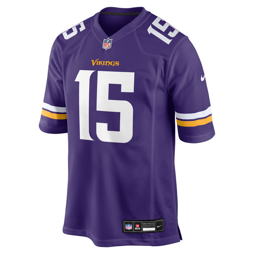 Dallas Turner Minnesota Vikings Alternate Game Jersey - White