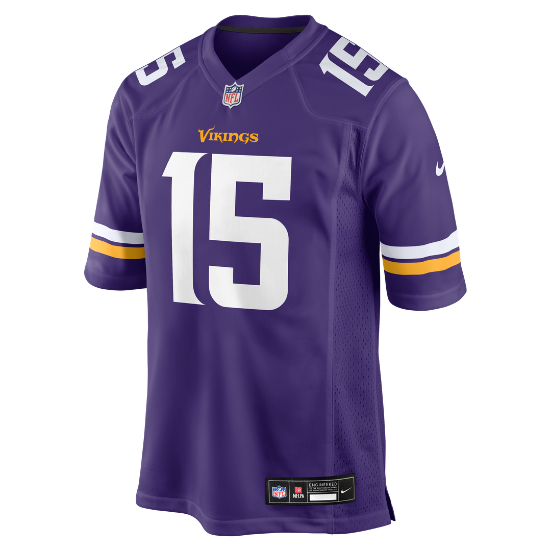 Dallas Turner Minnesota Vikings Alternate Game Jersey - White