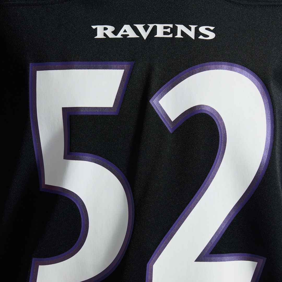 Ray Lewis Baltimore Ravens Alternate Retired Player Game Jersey - Black