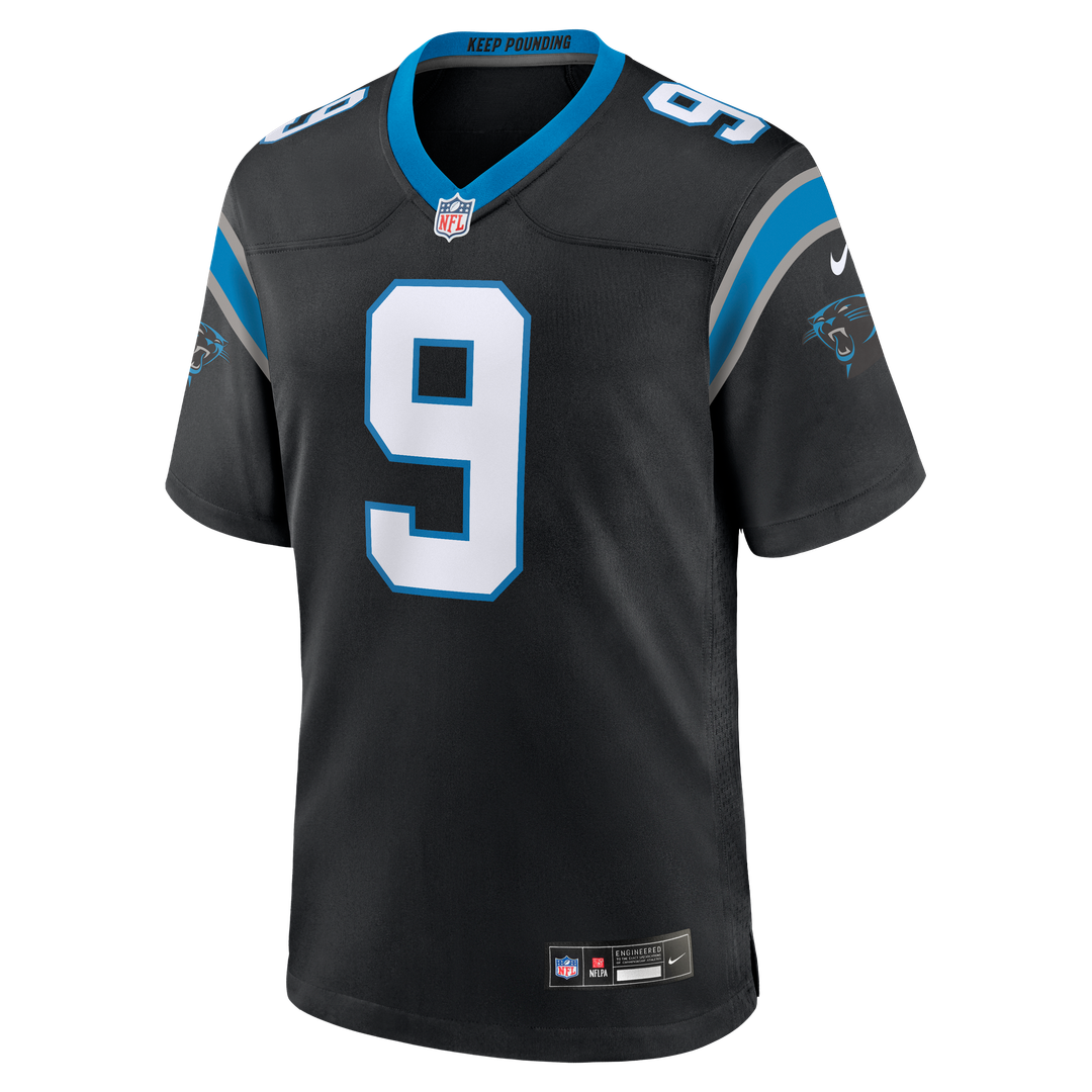 Bryce Young Carolina Panthers Team Game Jersey - Black