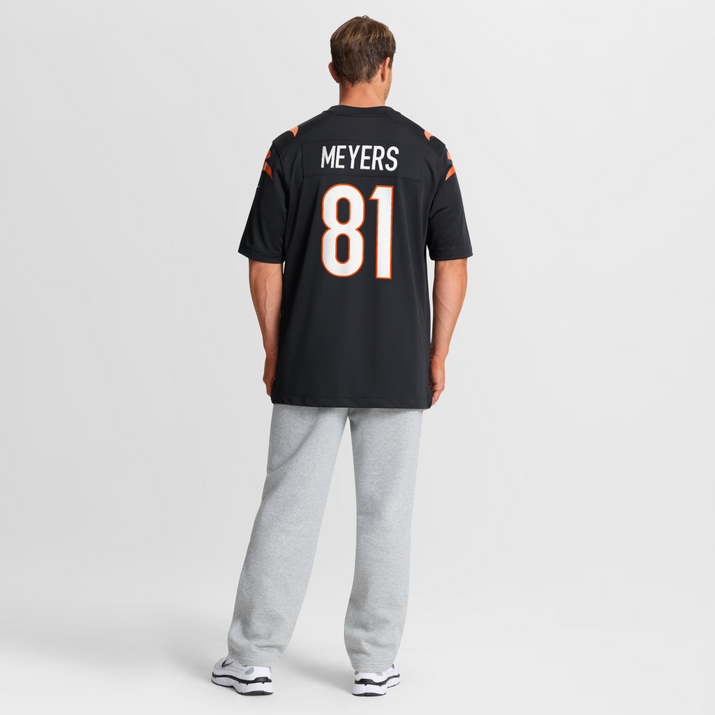 Dohnte Meyers Cincinnati Bengals Team Game Jersey - Black