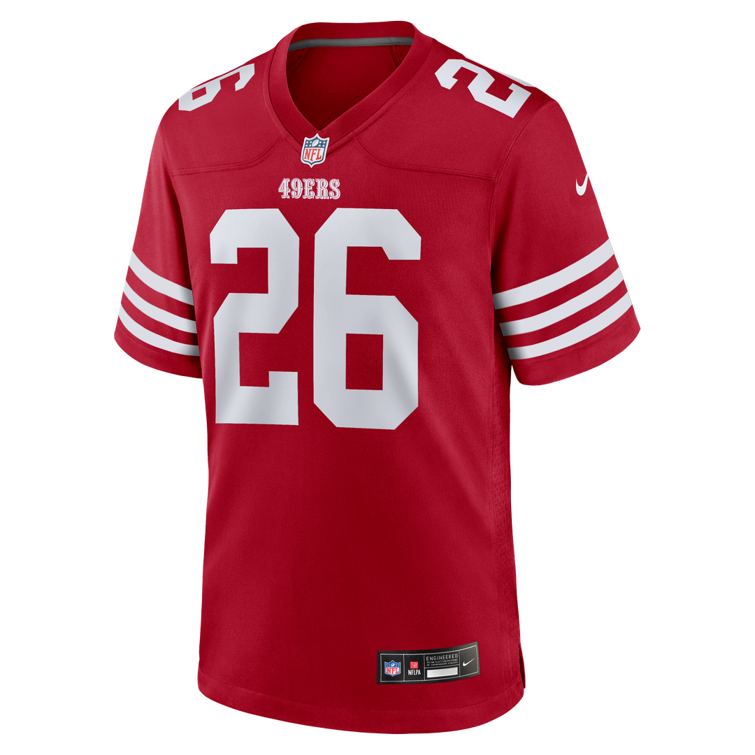 Chase Lucas San Francisco 49ers Team Game Jersey - Scarlet