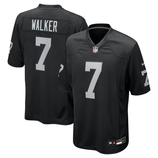 Quay Walker Las Vegas Raiders Team Game Jersey - Black