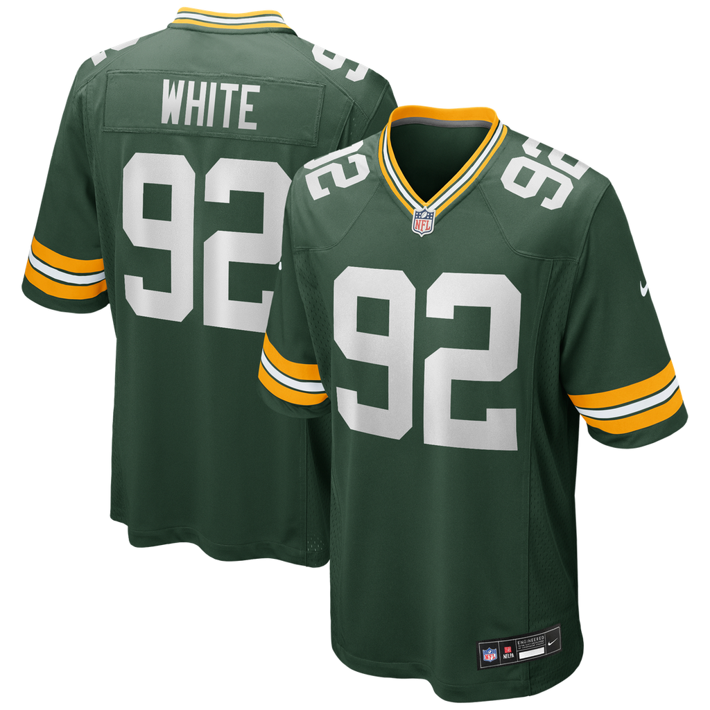 Reggie White Green Bay Packers Game Retired Player Jersey - Green