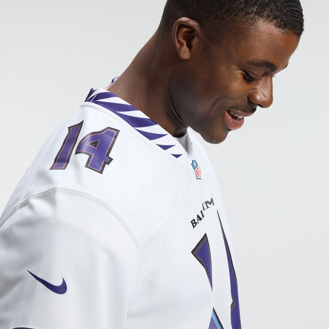Kyle Hamilton Baltimore Ravens Game Jersey - White