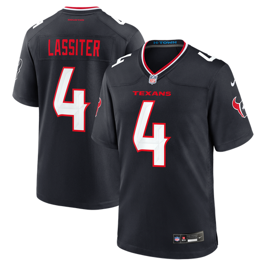 Kamari Lassiter Houston Texans Team Game Jersey - Navy