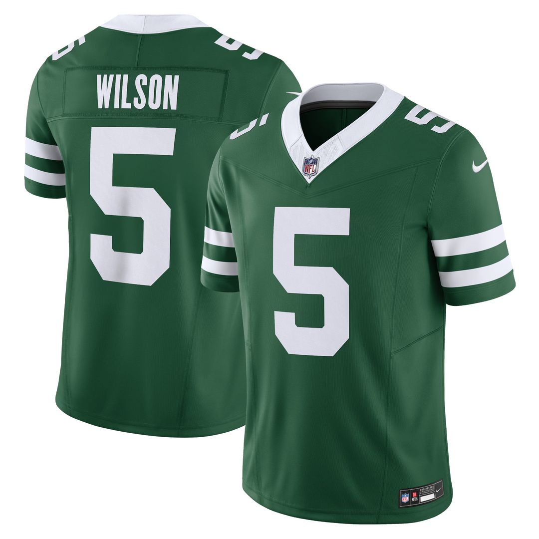 Garrett Wilson New York Jets Alternate Vapor F.U.S.E. Limited Jersey - Legacy Black