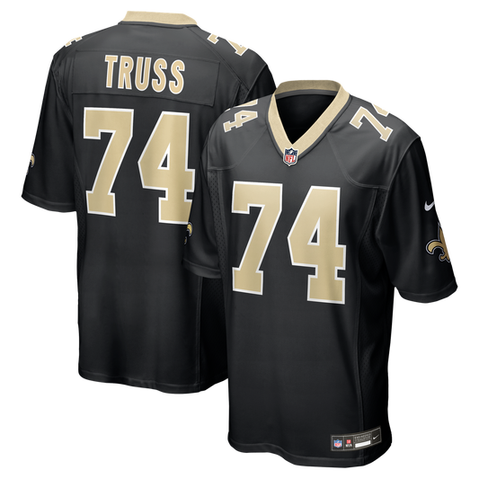 Xavier Truss New Orleans Saints Team Game Jersey - Black