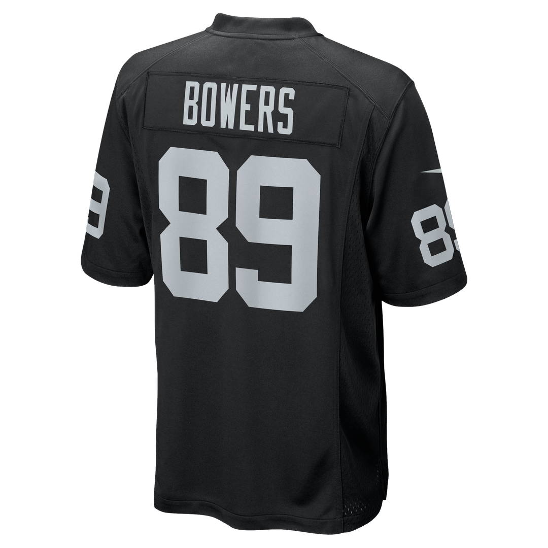 Brock Bowers Las Vegas Raiders Player Game Jersey - Black