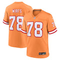 Tristan Wirfs Tampa Bay Buccaneers Alternate Game Jersey - Orange