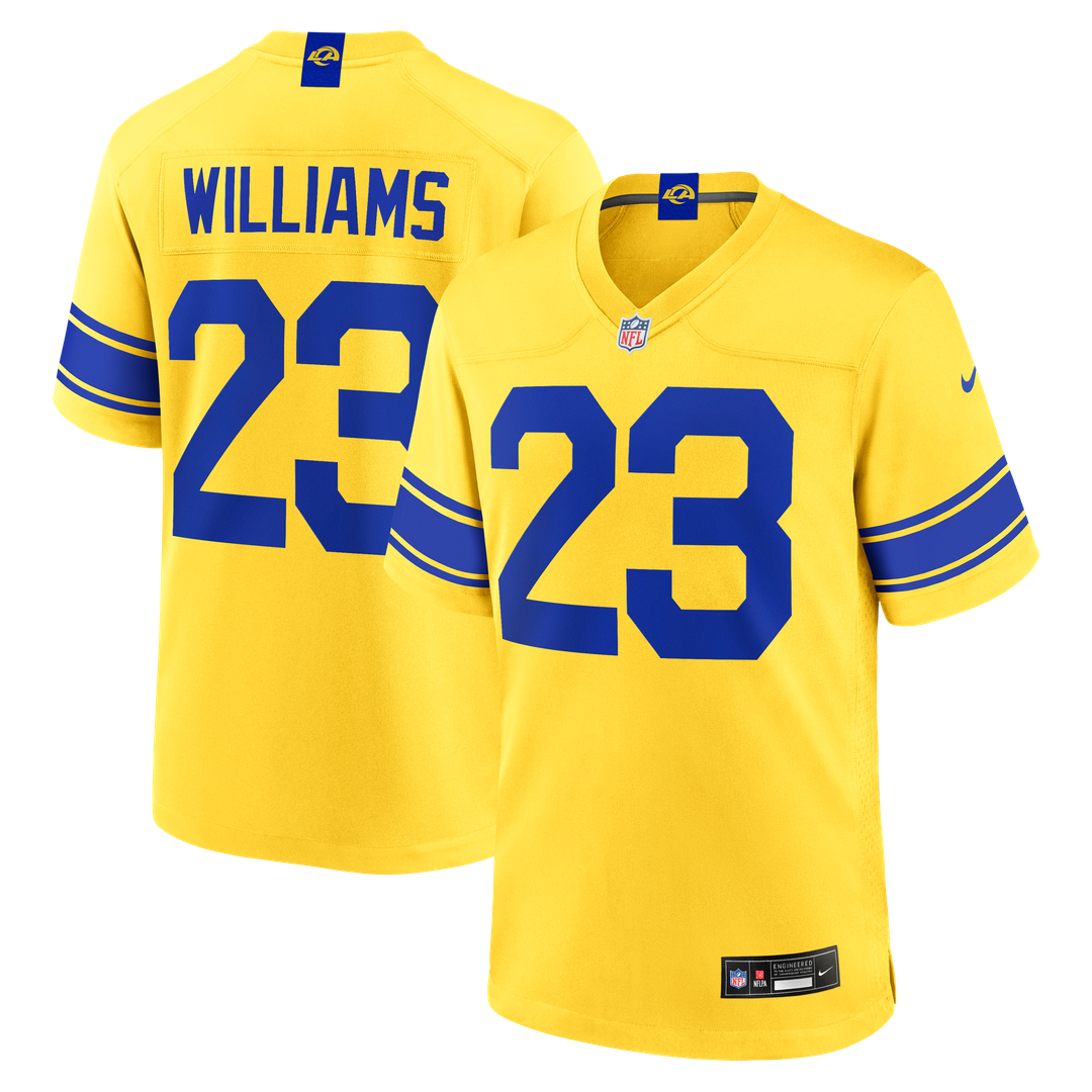 Kyren Williams Los Angeles Rams Team Game Player Jersey - Royal