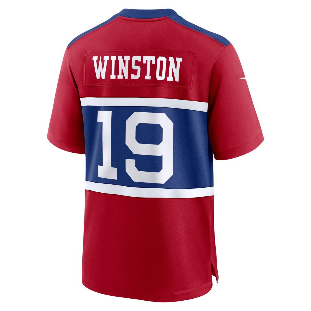 Jameis Winston New York Giants Team Game Jersey - Royal