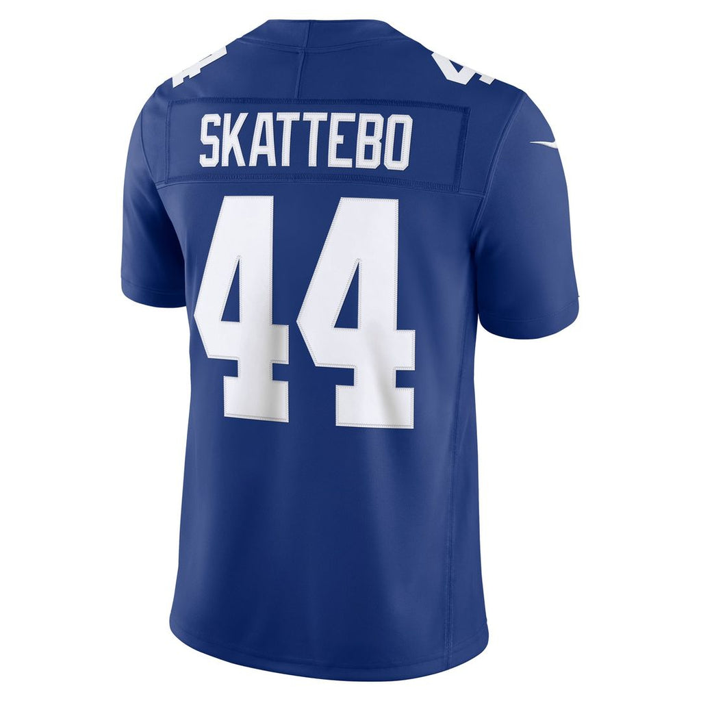 Cam Skattebo New York Giants Team Vapor F.U.S.E. Stitched Limited Jersey - Royal