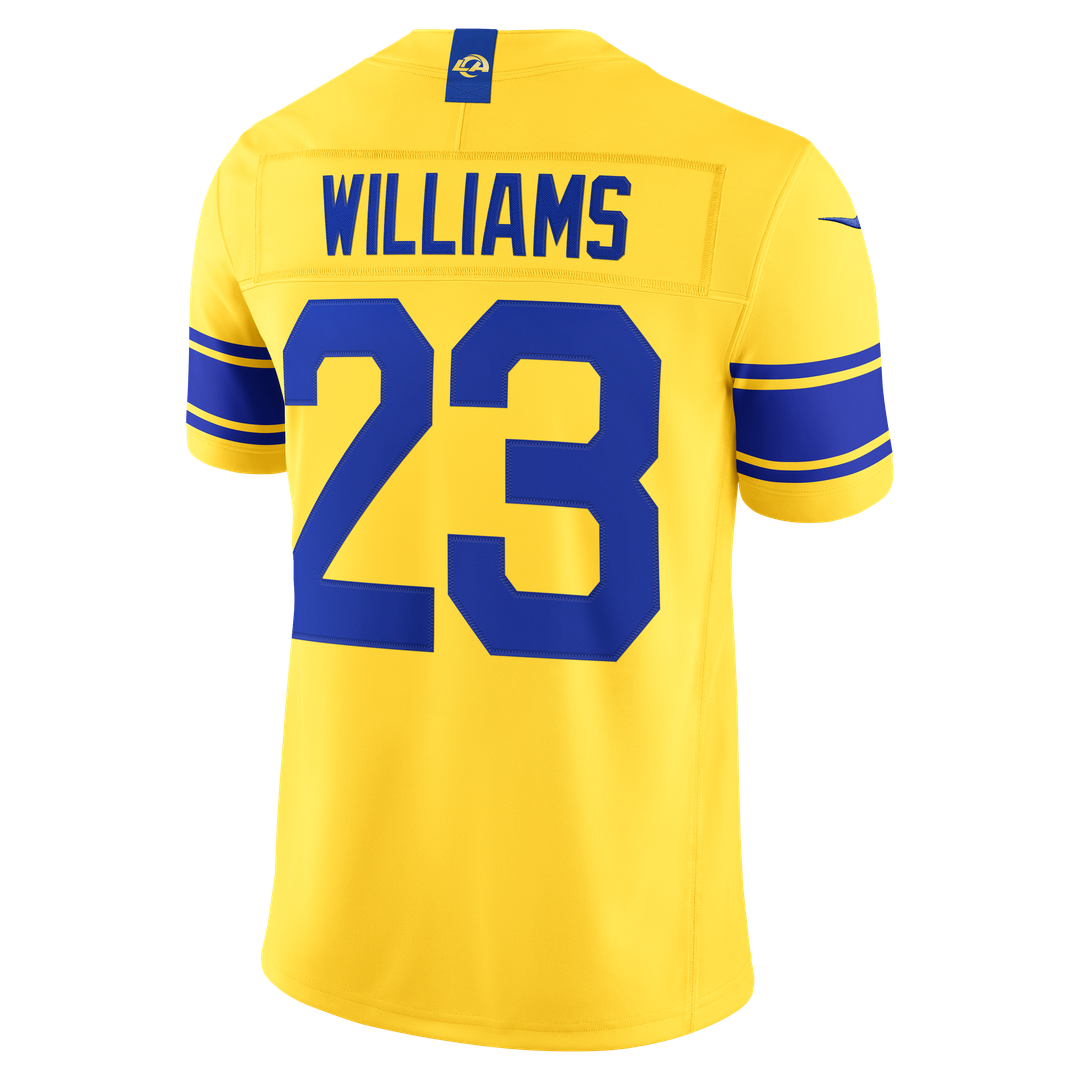 Kyren Williams Los Angeles Rams Vapor F.U.S.E. Stitched Limited Jersey - White