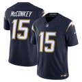 Ladd McConkey Los Angeles Chargers Alternate Super Chargers Vapor F.U.S.E. Stitched Limited Jersey - Navy