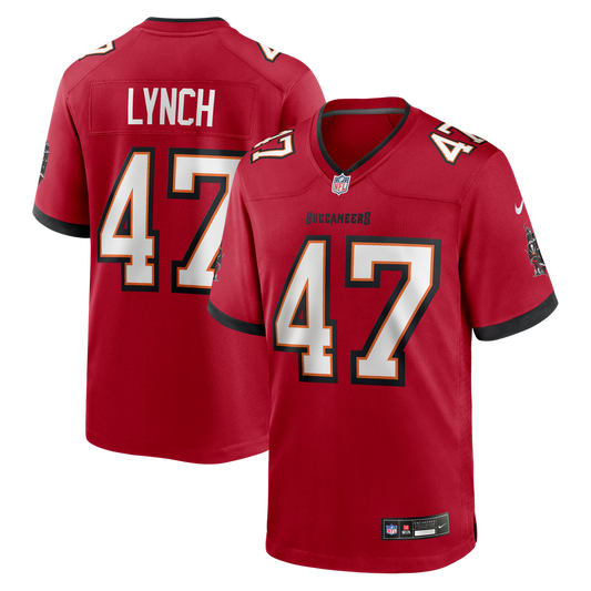 John Lynch Tampa Bay Buccaneers Game Retired Player Jersey - Red
