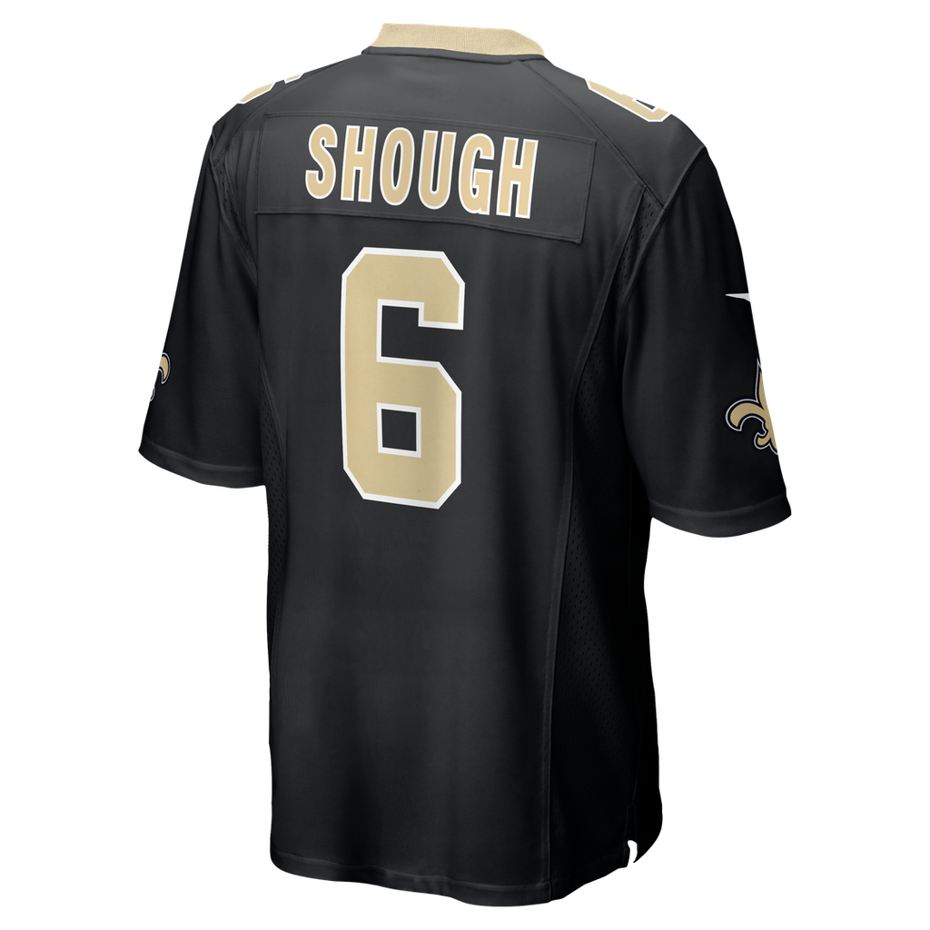Tyler Shough New Orleans Saints White Game Player Jersey