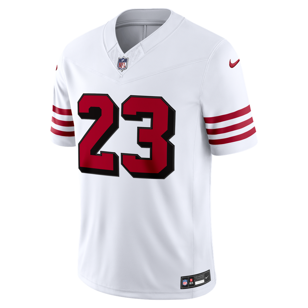 Christian McCaffrey San Francisco 49ers Team Vapor F.U.S.E. Stitched Limited Jersey - Scarlet