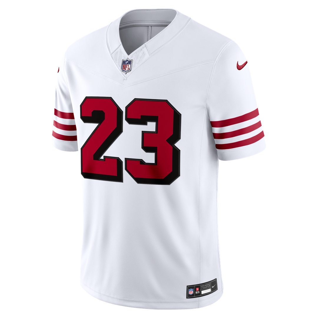 Christian McCaffrey San Francisco 49ers Team Vapor F.U.S.E. Stitched Limited Jersey - Scarlet
