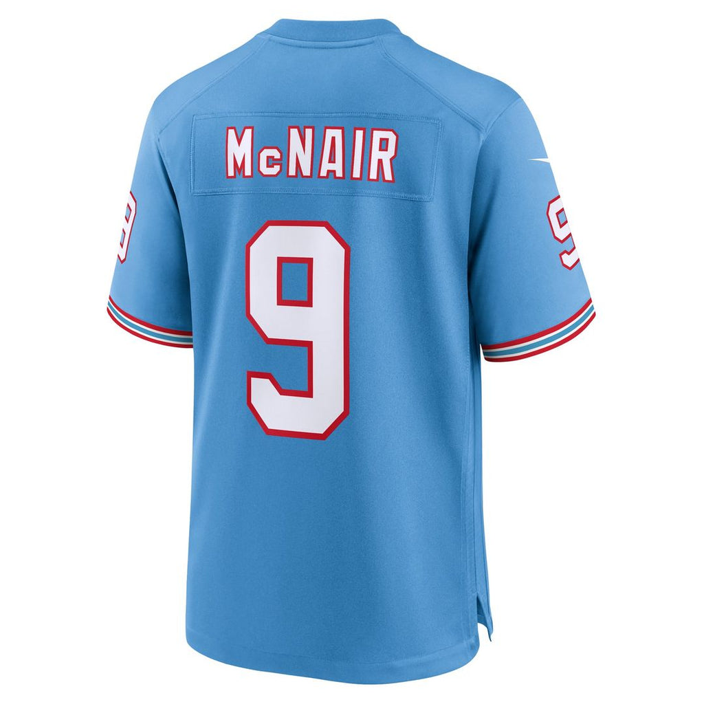 Steve McNair Tennessee Titans Retired Player Alternate Game Jersey - Light Blue