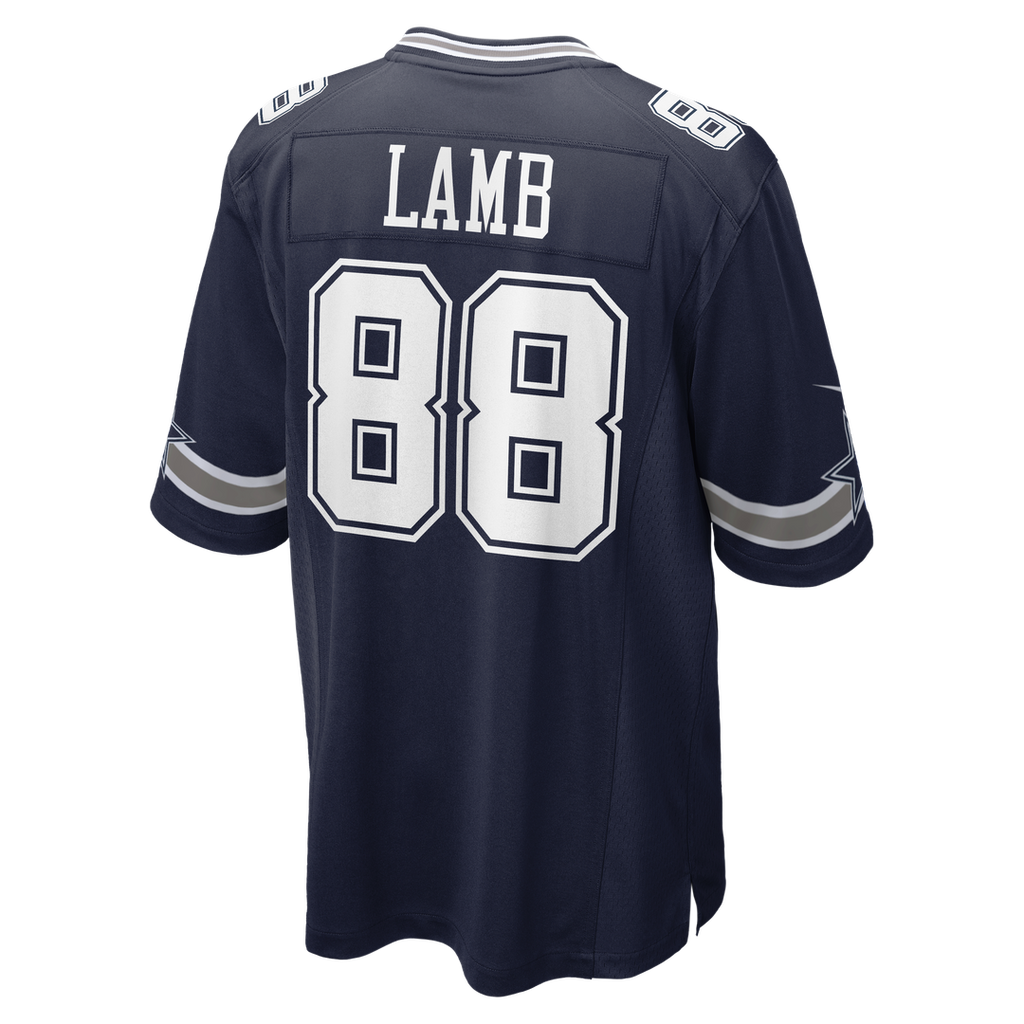CeeDee Lamb Dallas Cowboys Game Jersey - Navy