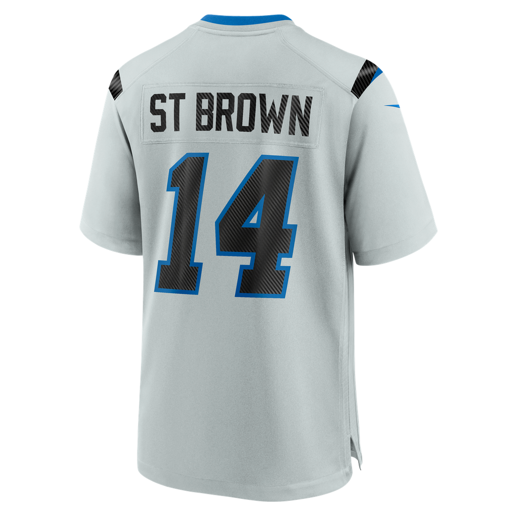 Amon - Ra St. Brown Detroit Lions 2026 Rivalries Collection Game Jersey - Silver