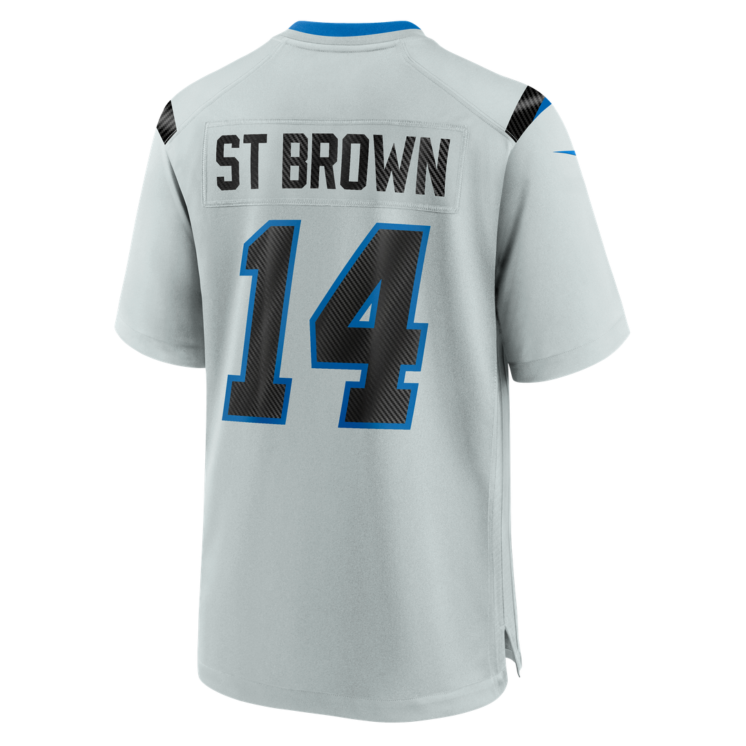 Amon - Ra St. Brown Detroit Lions 2026 Rivalries Collection Game Jersey - Silver