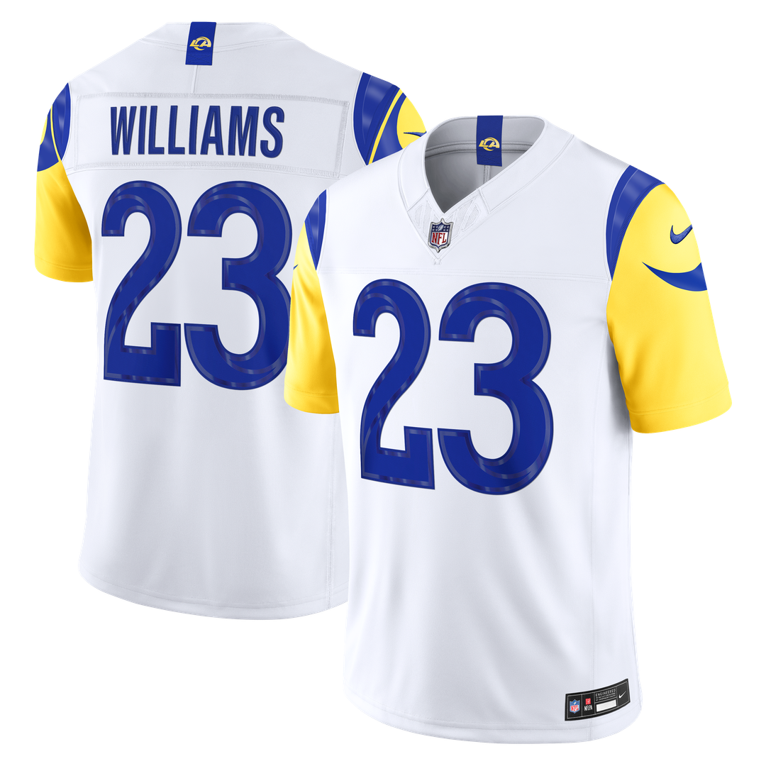 Kyren Williams Los Angeles Rams Classic Sol Vapor F.U.S.E. Stitched Limited Jersey