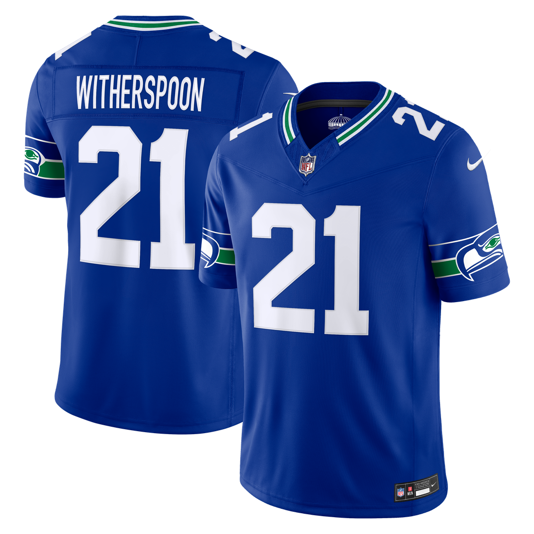 Devon Witherspoon Seattle Seahawks Team Vapor F.U.S.E. Stitched Limited Jersey - College Navy