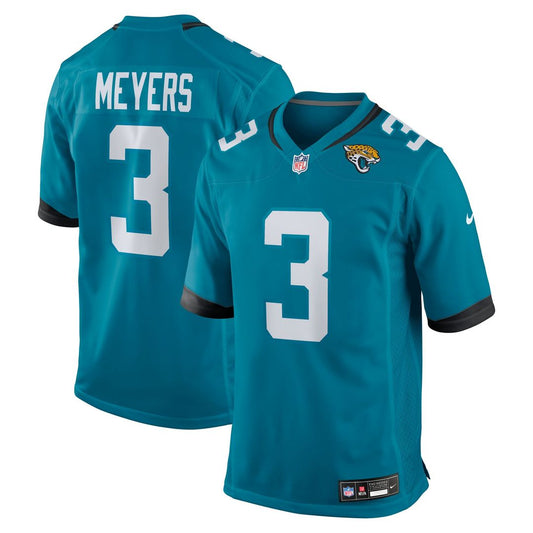 Jakobi Meyers Jacksonville Jaguars Team Game Jersey - Teal