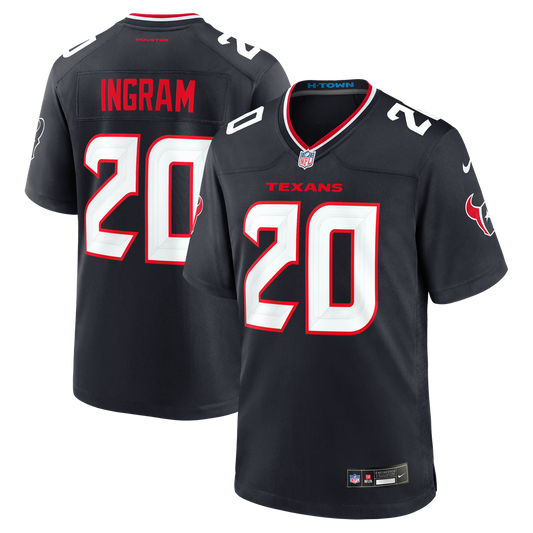 Ja'Marcus Ingram Houston Texans Team Game Jersey - Navy