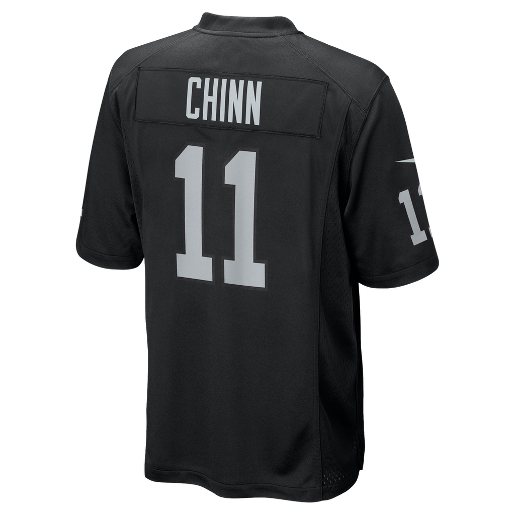 Jeremy Chinn Las Vegas Raiders Team Game Jersey - Black