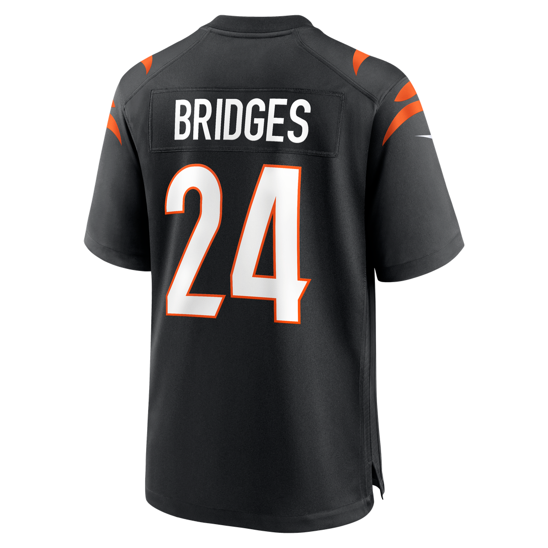 Trikweze Bridges Cincinnati Bengals Team Game Jersey - Black