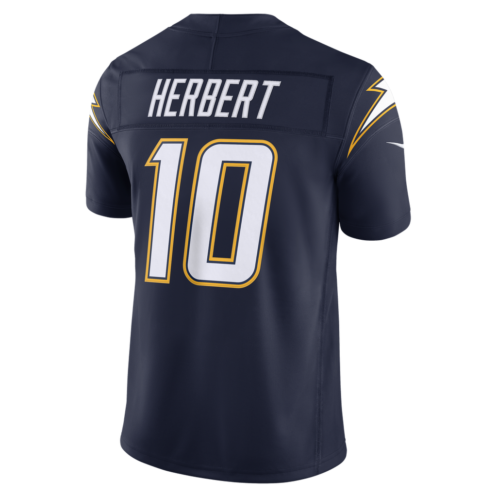 Justin Herbert Los Angeles Chargers Team Vapor F.U.S.E. Stitched Limited Jersey - Powder Blue