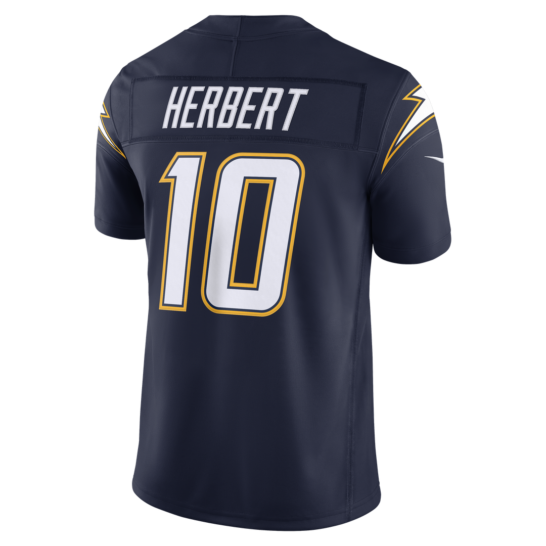 Justin Herbert Los Angeles Chargers Team Vapor F.U.S.E. Stitched Limited Jersey - Powder Blue