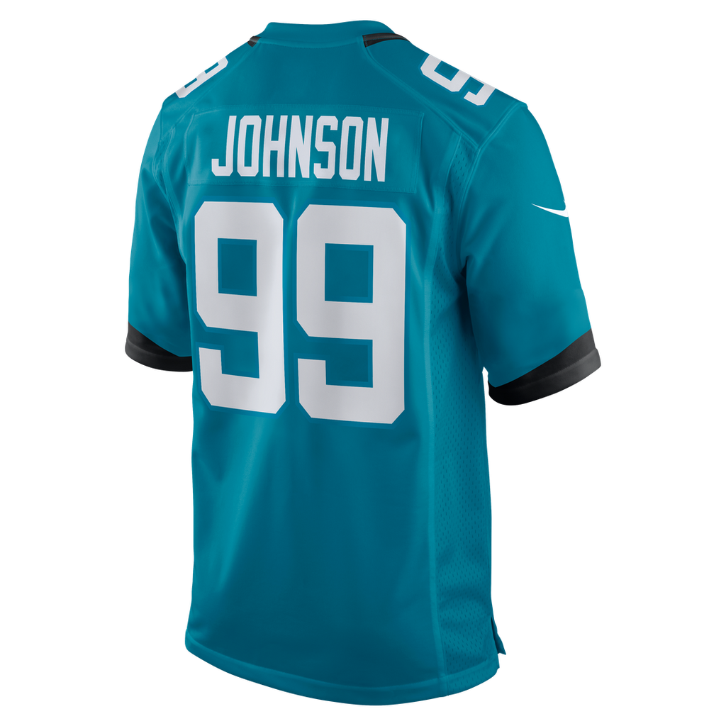 Austin Johnson Jacksonville Jaguars Team Game Jersey - Teal