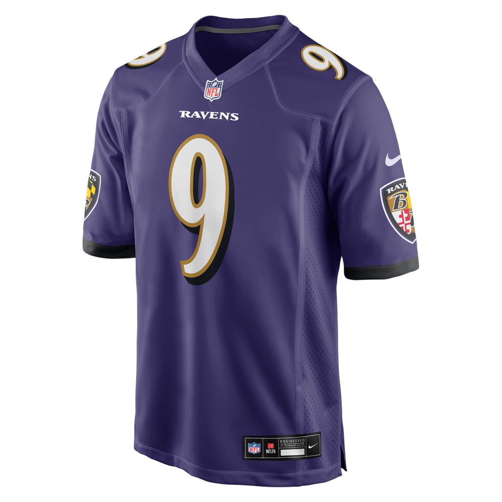 Steve McNair Baltimore Ravens Game Retired Player Jersey - Purple