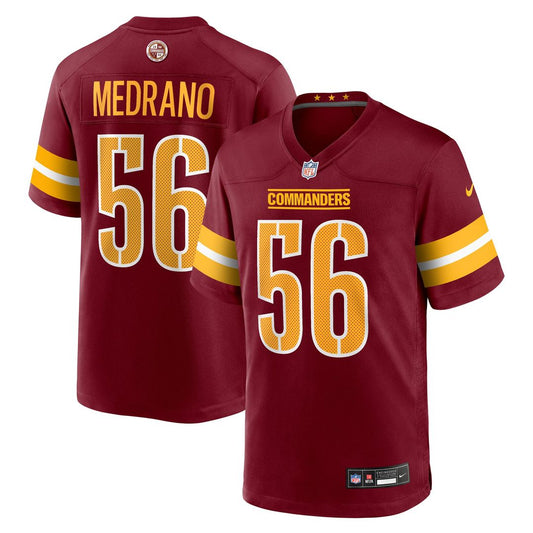 Kain Medrano Washington Commanders Team Game Jersey - Burgundy