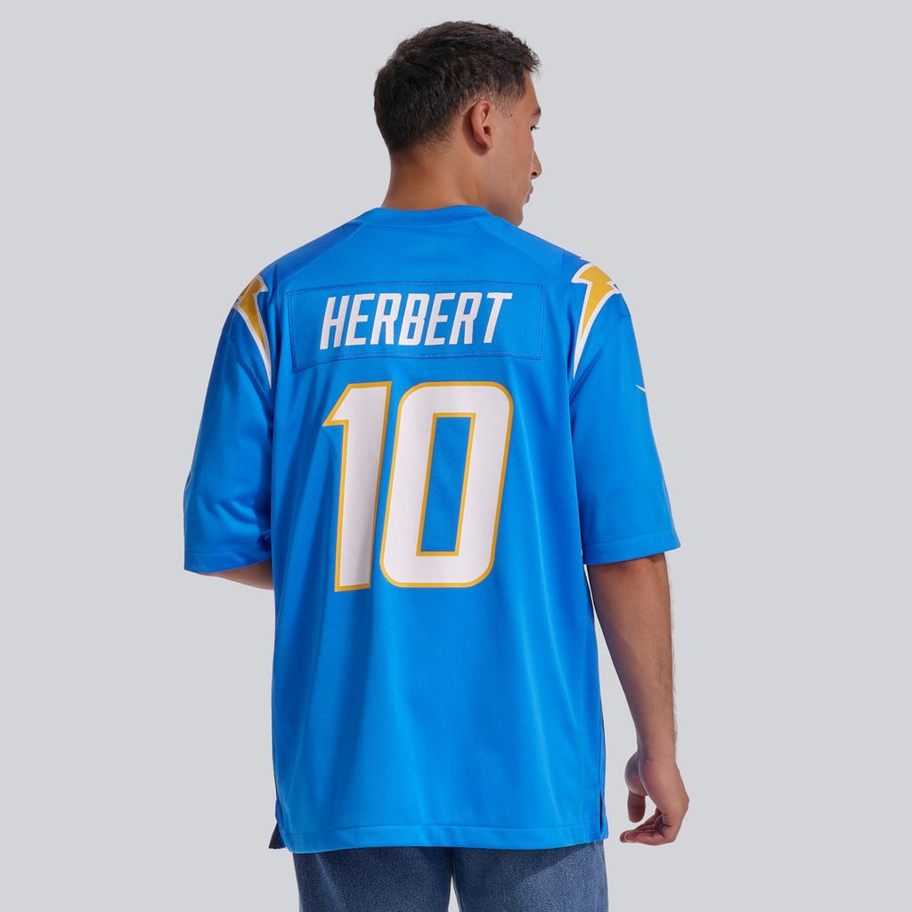 Justin Herbert Los Angeles Chargers Alternate Super Chargers Game Player Jersey - Navy