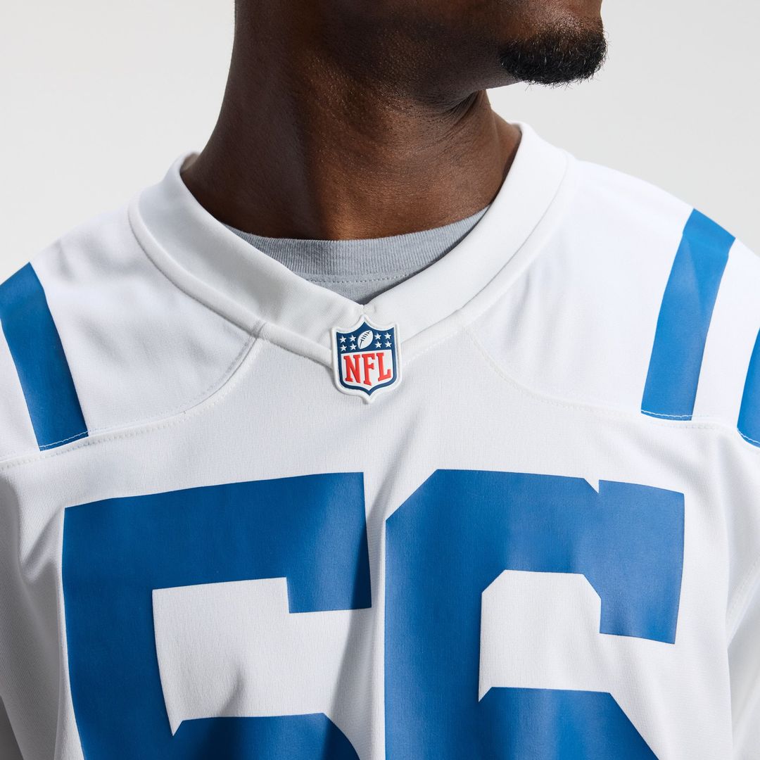 Quenton Nelson Indianapolis Colts Game Player Jersey - White