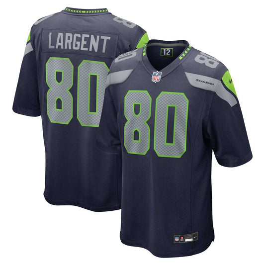 Steve Largent Seattle Seahawks Retired Player Game Jersey - College Navy