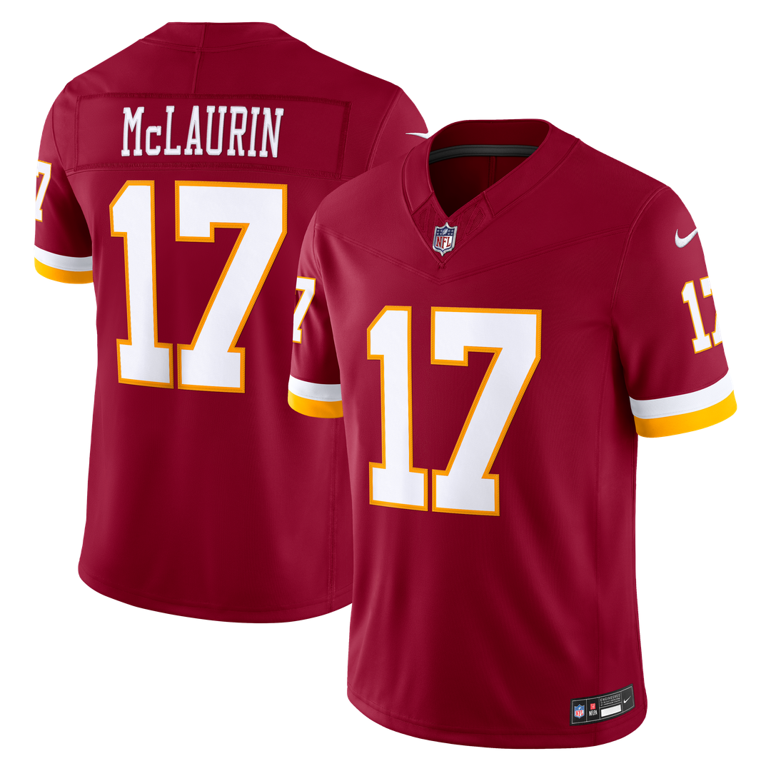 Terry McLaurin Washington Commanders Team Vapor F.U.S.E. Stitched Limited Jersey - Burgundy
