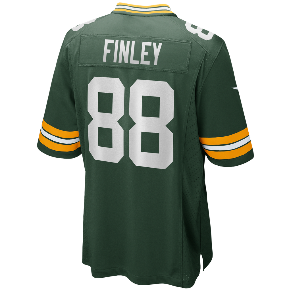 Jermichael Finley Green Bay Packers Game Retired Player Jersey - Green
