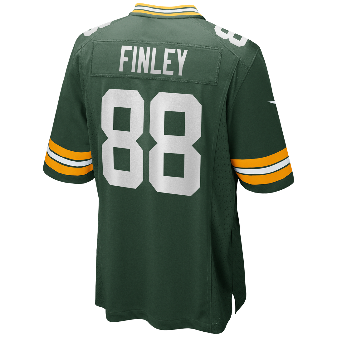 Jermichael Finley Green Bay Packers Game Retired Player Jersey - Green