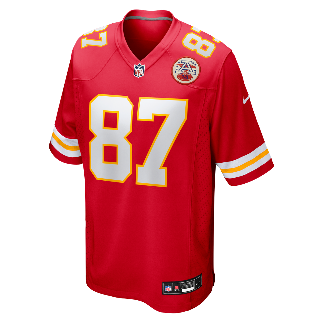Travis Kelce Kansas City Chiefs Player Game Jersey - White