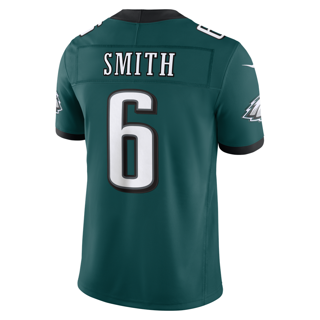 DeVonta Smith Philadelphia Eagles Team Vapor F.U.S.E. Stitched Limited Jersey - Midnight Green
