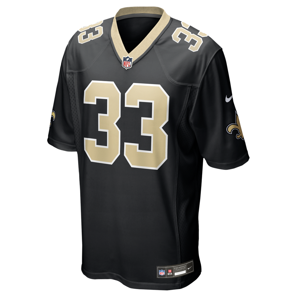 Anfernee Jennings New Orleans Saints Team Game Jersey - Black